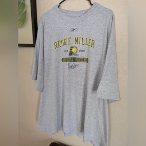 🏔️ Reggie Miller Tee Pacers Basketball